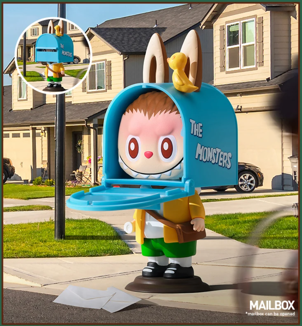 POP MART THE MONSTERS Labubu Almost Hidden Series (1st of set 12st) Mystery Box van Kasing Lung POPMART Blind Box (100% POP MART Origineel)