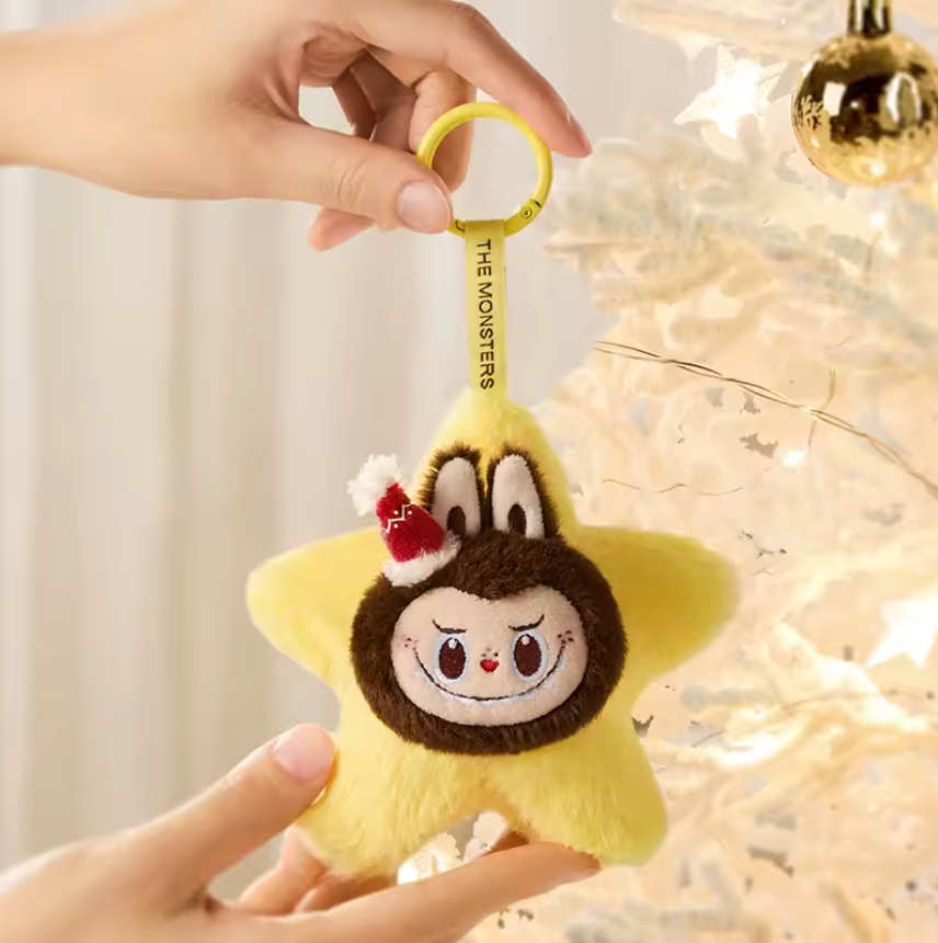 POP MART THE MONSTERS LABUBU Classic Series-Sparkly Plush Pendant Blind Box (100% POP MART Origineel)