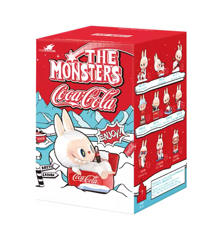 POP MART THE MONSTERS LABUBU COCA-COLA Series Figuren Blind Box (1st) (100% POP MART Origineel)