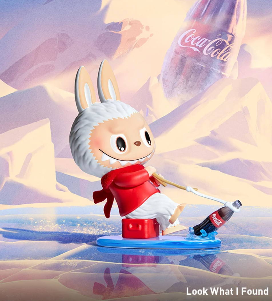POP MART THE MONSTERS LABUBU COCA-COLA Series Figuren Blind Box (1st) (100% POP MART Origineel)