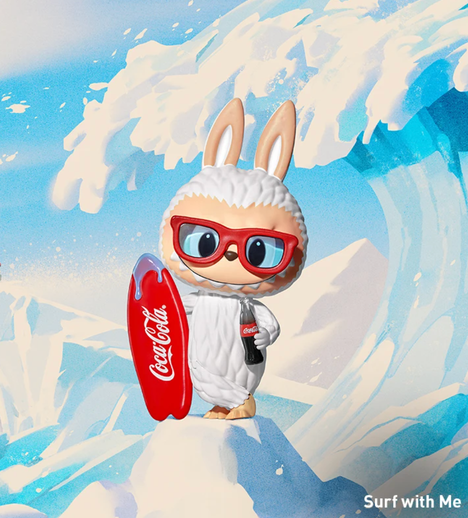 POP MART THE MONSTERS LABUBU COCA-COLA Series Figuren Blind Box (1st) (100% POP MART Origineel)