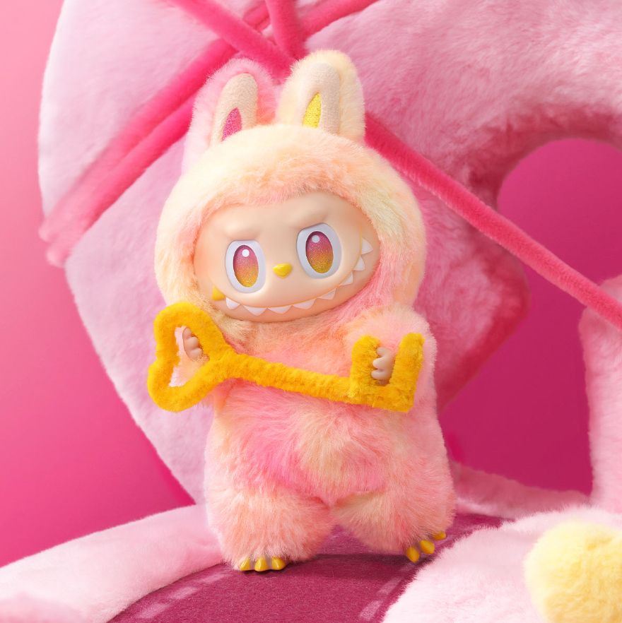 POP MART THE MONSTERS LABUBU - Big into Energy Series-Vinyl Plush Pendant Blind Box (100% POP MART Origineel)