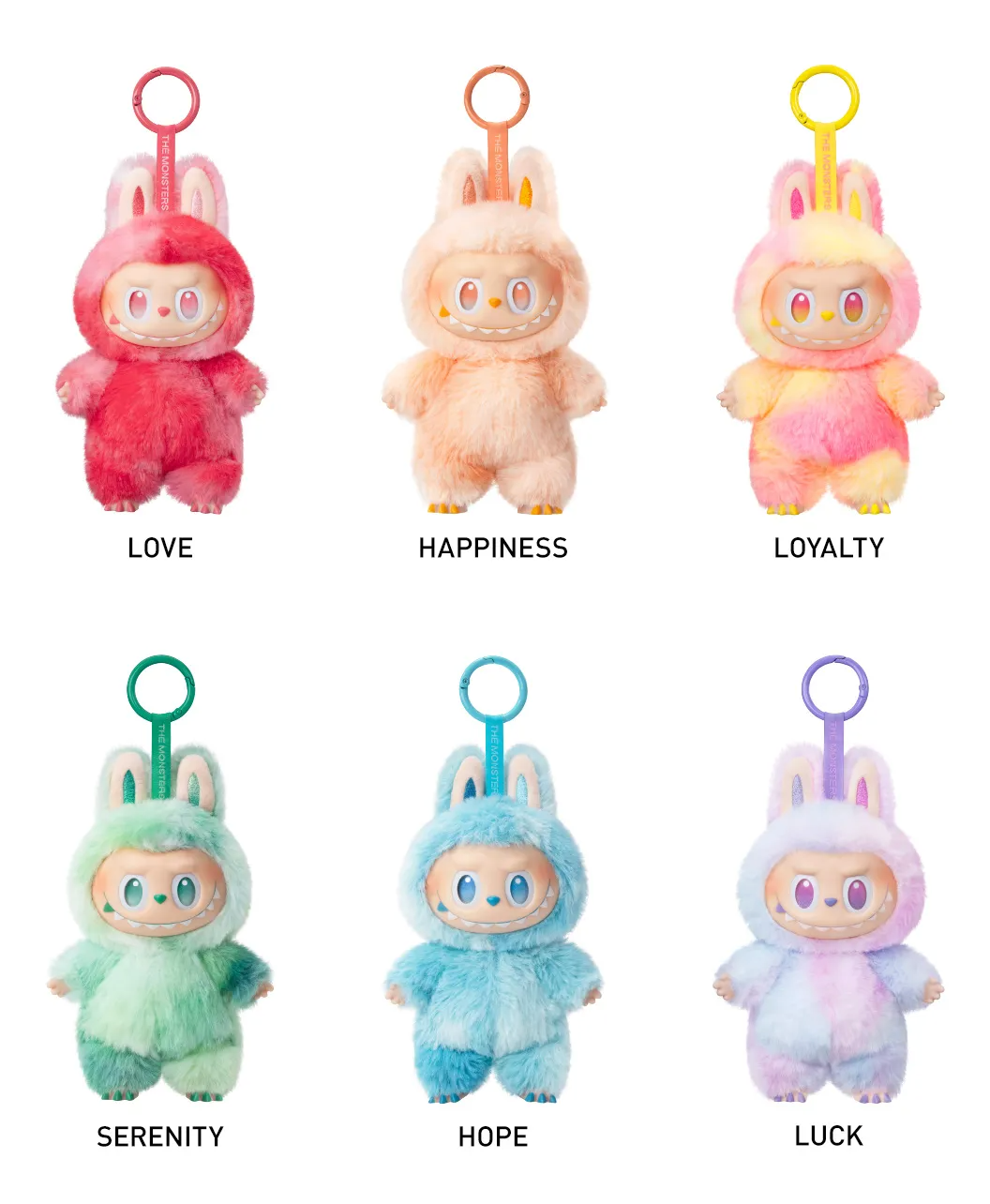 POP MART THE MONSTERS LABUBU - Big into Energy Series-Vinyl Plush Pendant Blind Box (100% POP MART Origineel)