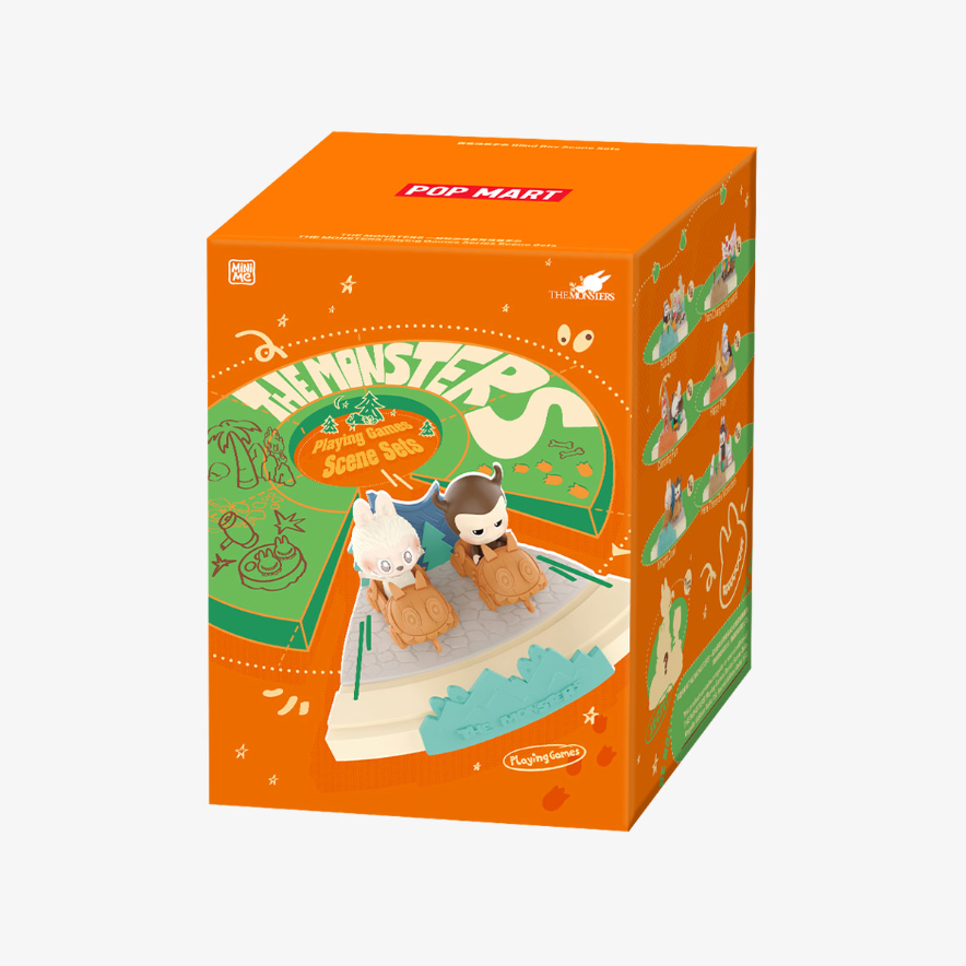 POP MART THE MONSTERS Labubu Playing Games Series Scènesets POPMART Blind Box (100% POP MART Origineel)