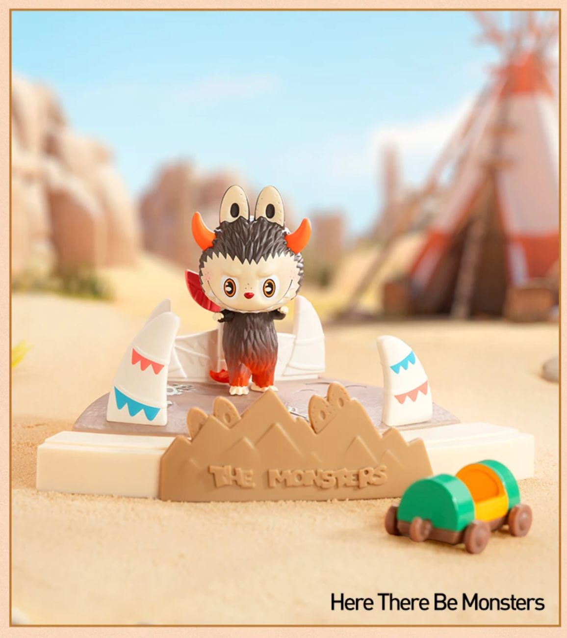 POP MART THE MONSTERS Labubu Playing Games Series Scènesets POPMART Blind Box (100% POP MART Origineel)