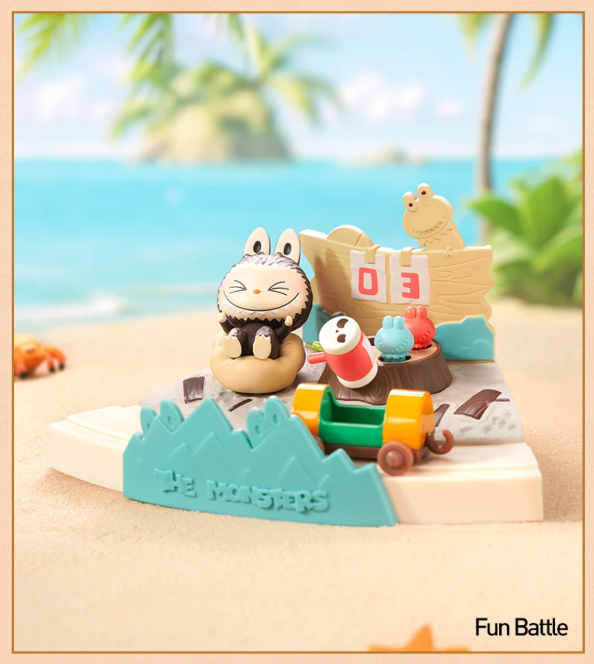 POP MART THE MONSTERS Labubu Playing Games Series Scènesets POPMART Blind Box (100% POP MART Origineel)