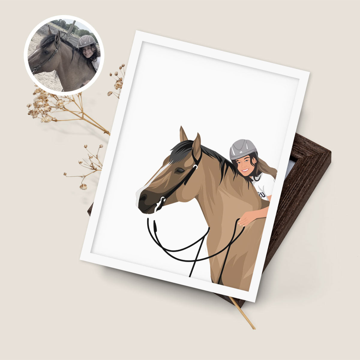Illustratief Huisdierportret