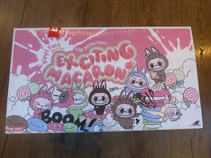 POP MART THE MONSTERS LABUBU - Exciting Macaron Vinyl Face Blind Box (100% POP MART Origineel)