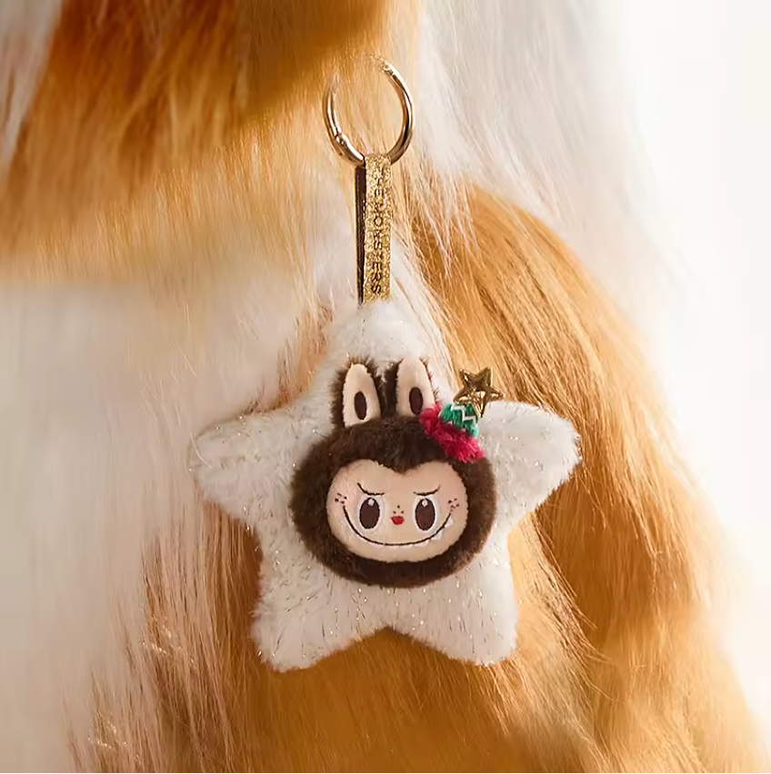 POP MART THE MONSTERS LABUBU Classic Series-Sparkly Plush Pendant Blind Box (100% POP MART Origineel)