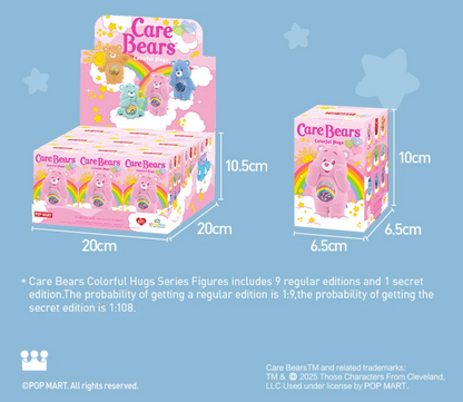 POP MART Care Bears Colorful Hugs Series Figures Blind Box (100% POP MART Origineel) (Labubu)