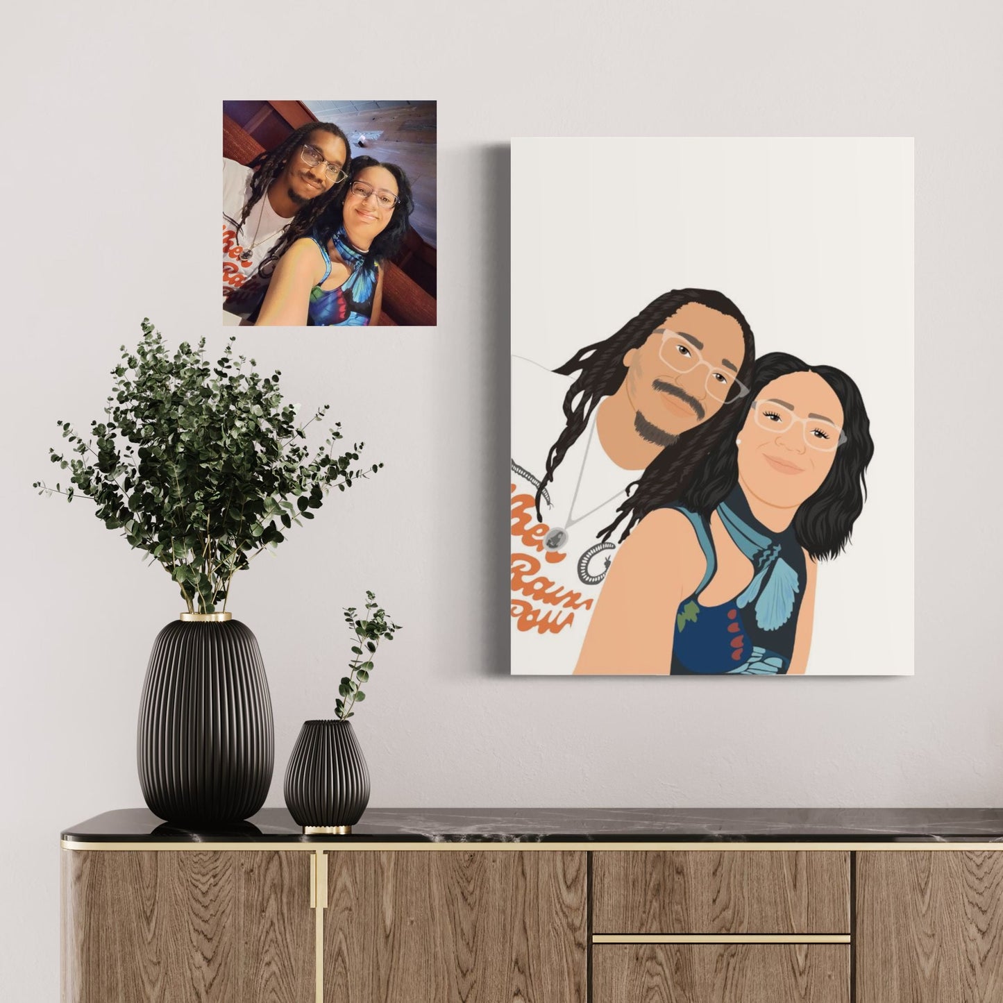 Illustratief Koppelportret