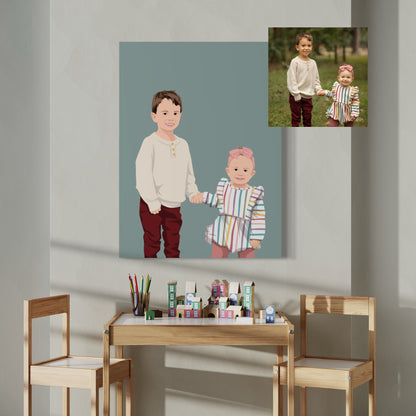 Illustratief Kinderportret