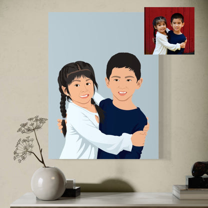 Illustratief Kinderportret