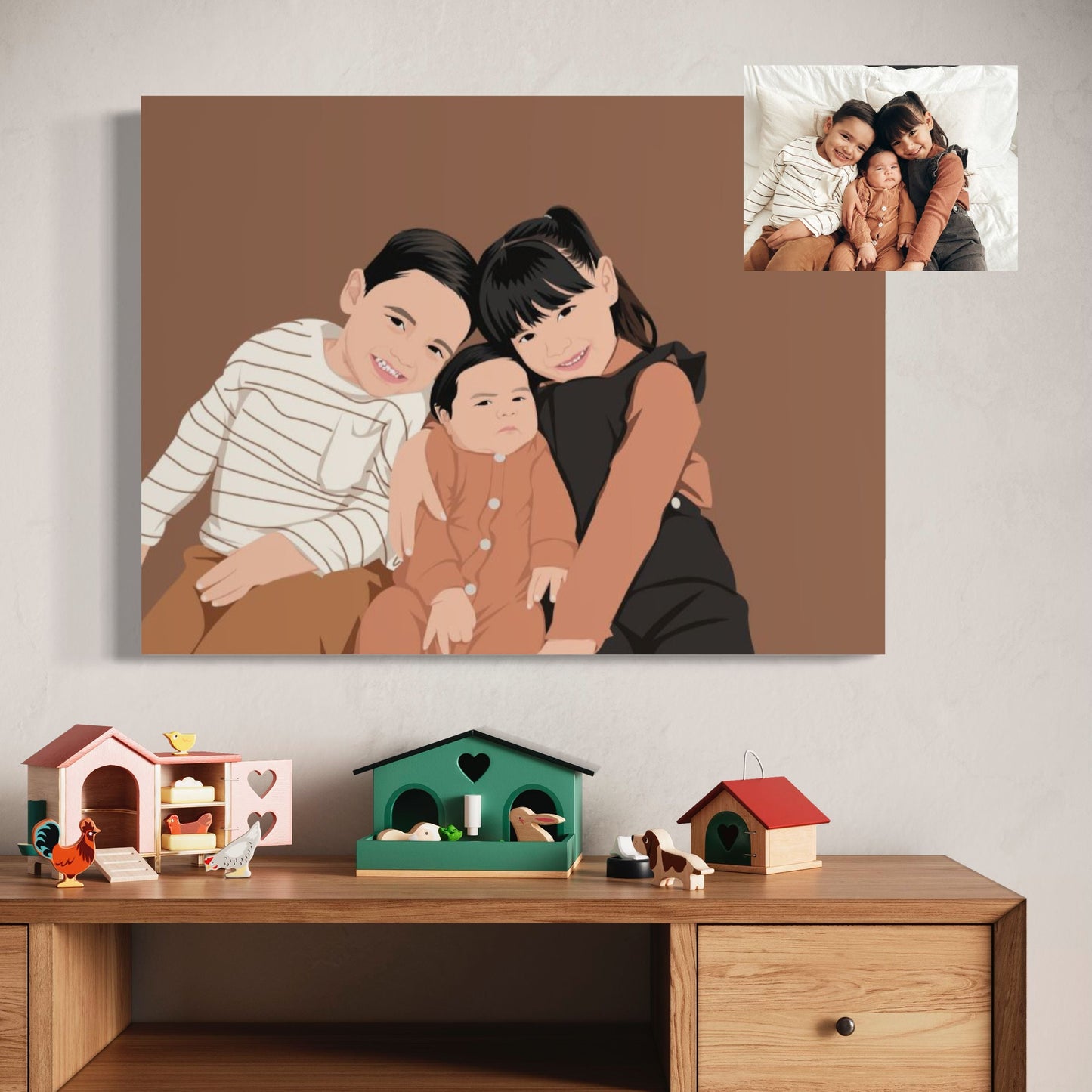 Illustratief Kinderportret