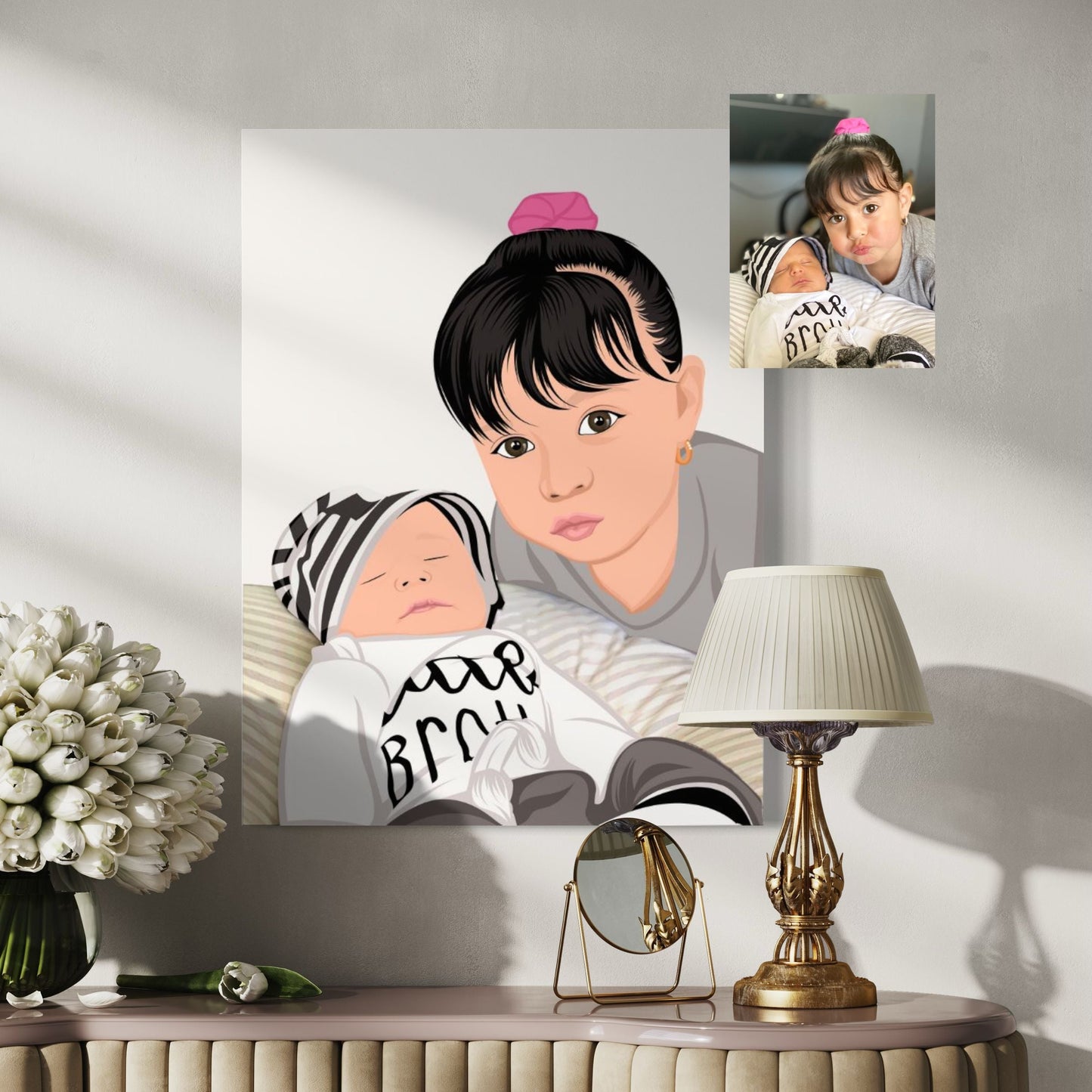 Illustratief Kinderportret