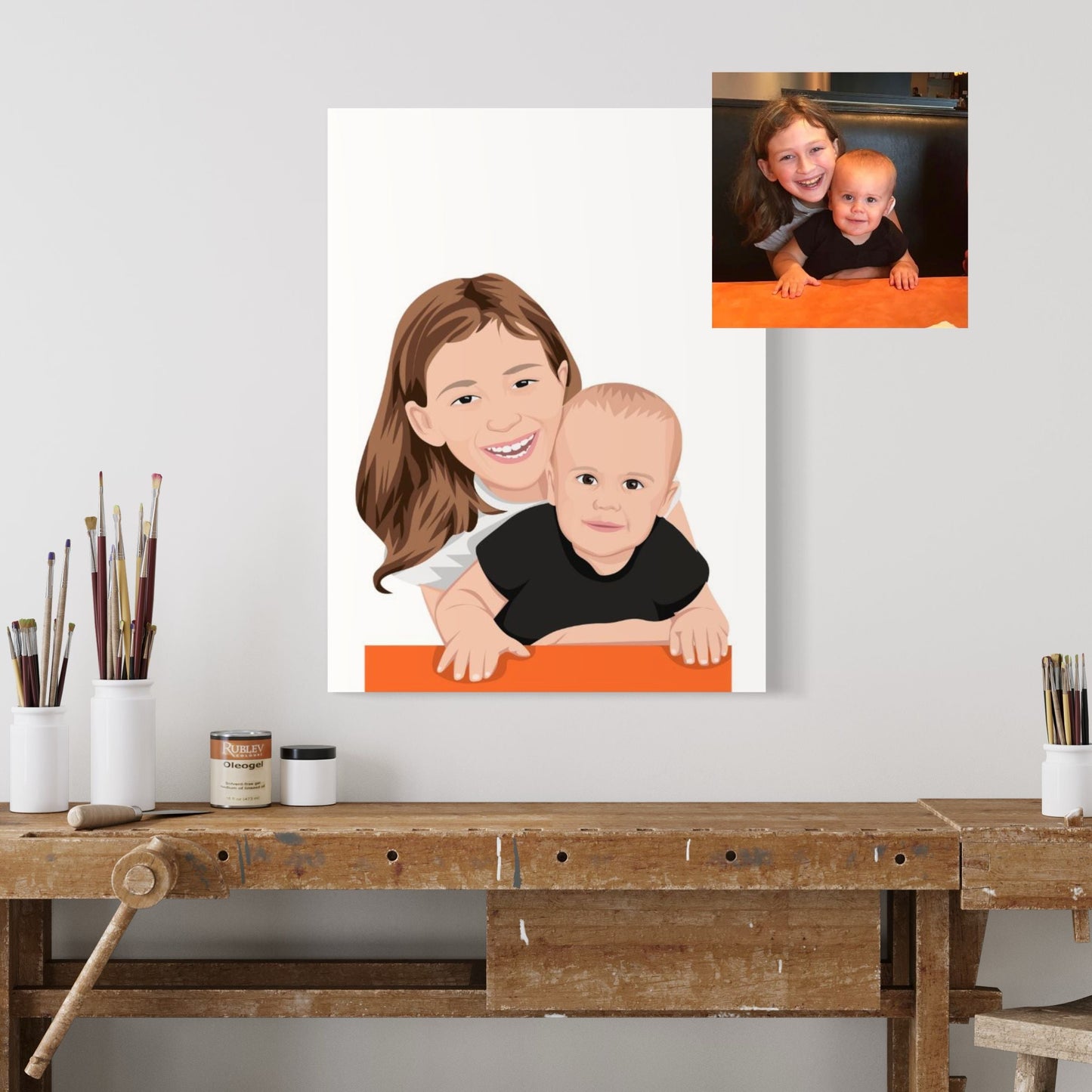 Illustratief Kinderportret