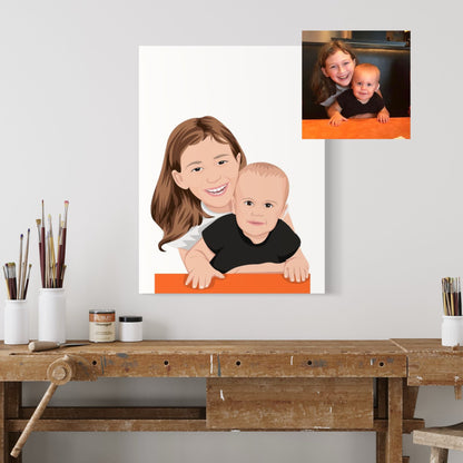 Illustratief Kinderportret