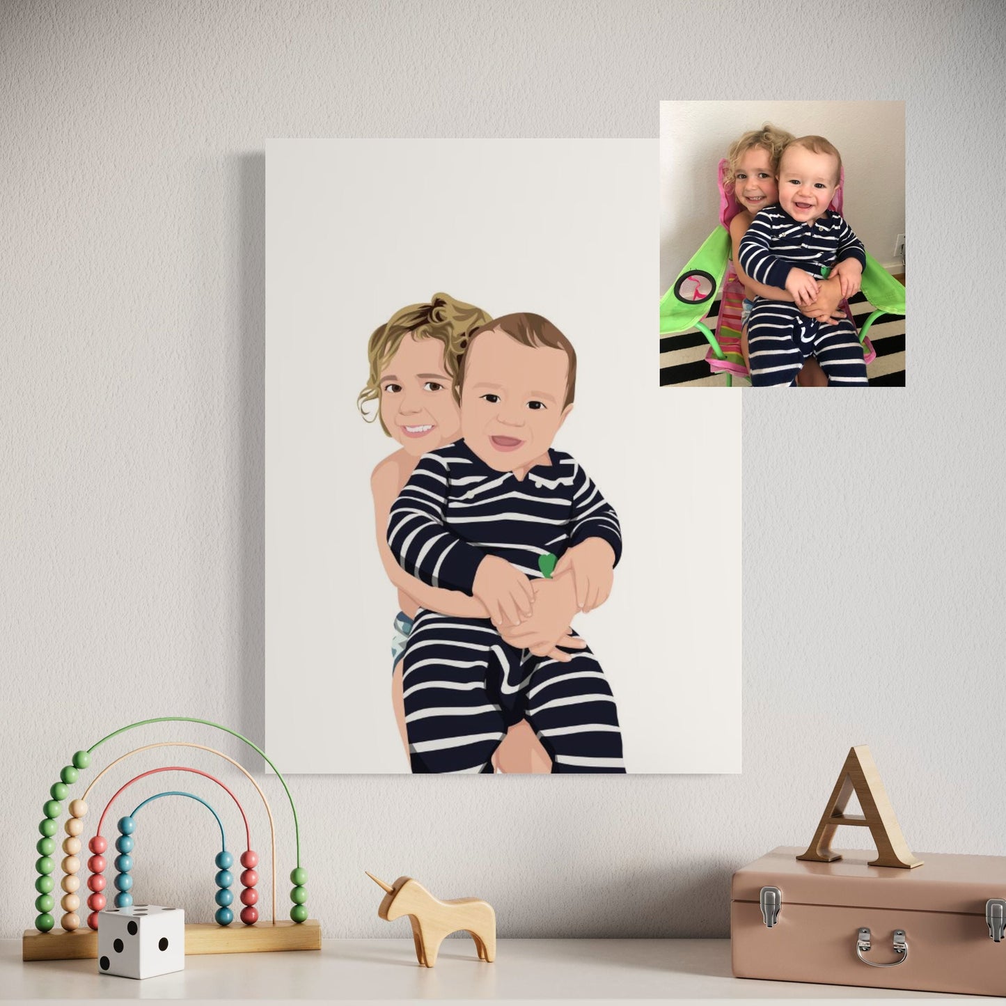 Illustratief Kinderportret