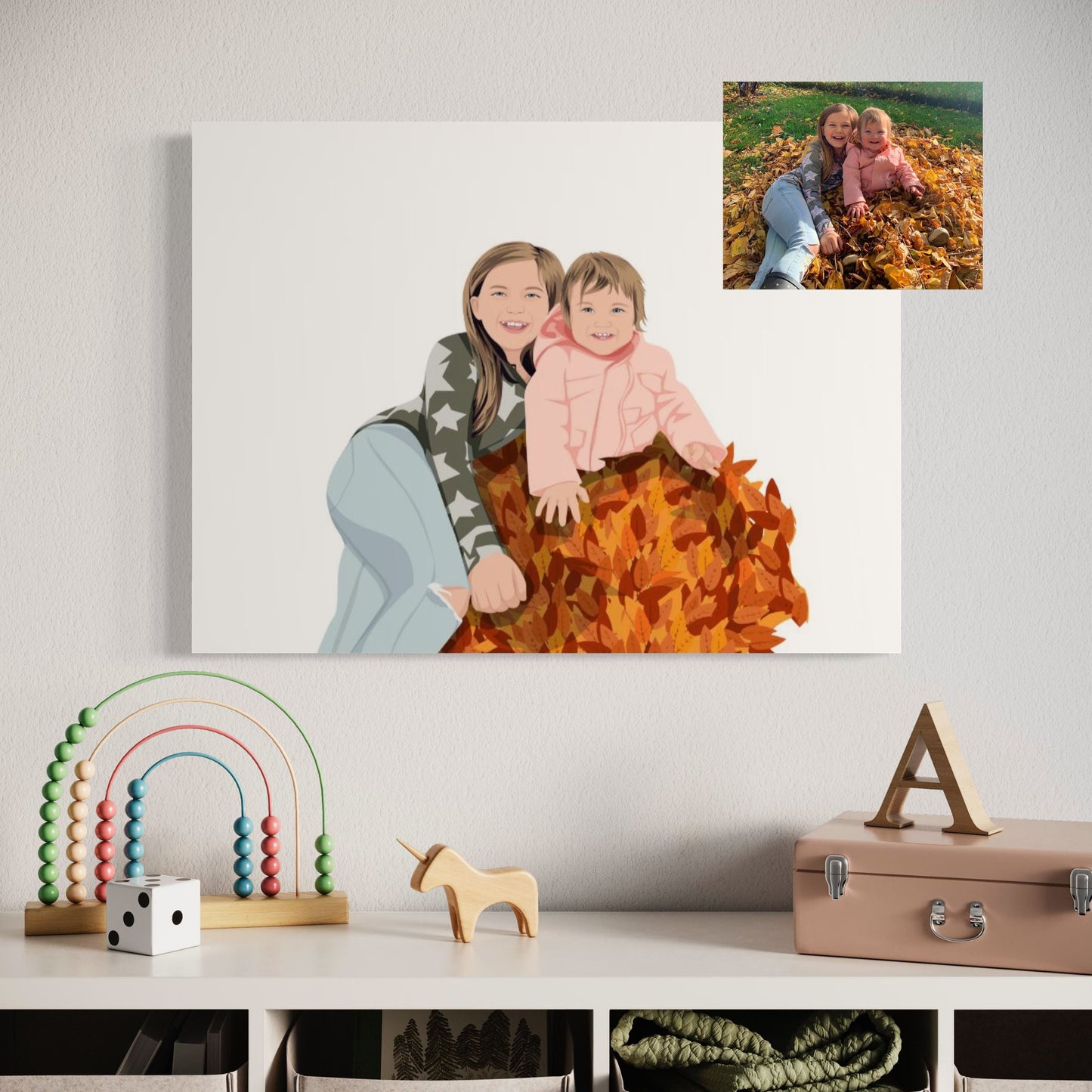 Illustratief Kinderportret