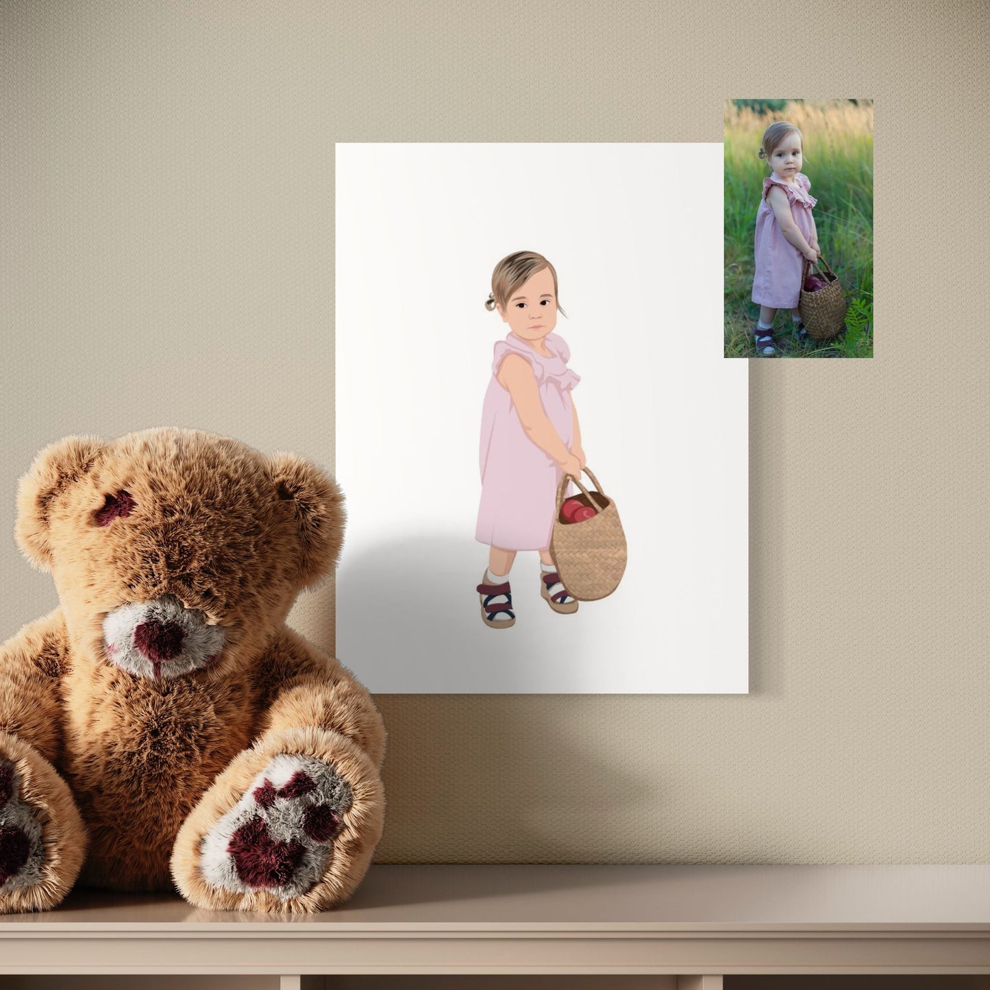 Illustratief Kinderportret