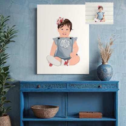 Illustratief Kinderportret