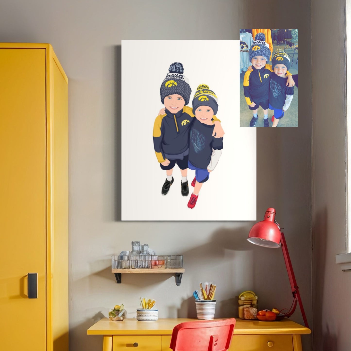 Illustratief Kinderportret