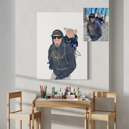 Illustratief Familieportret