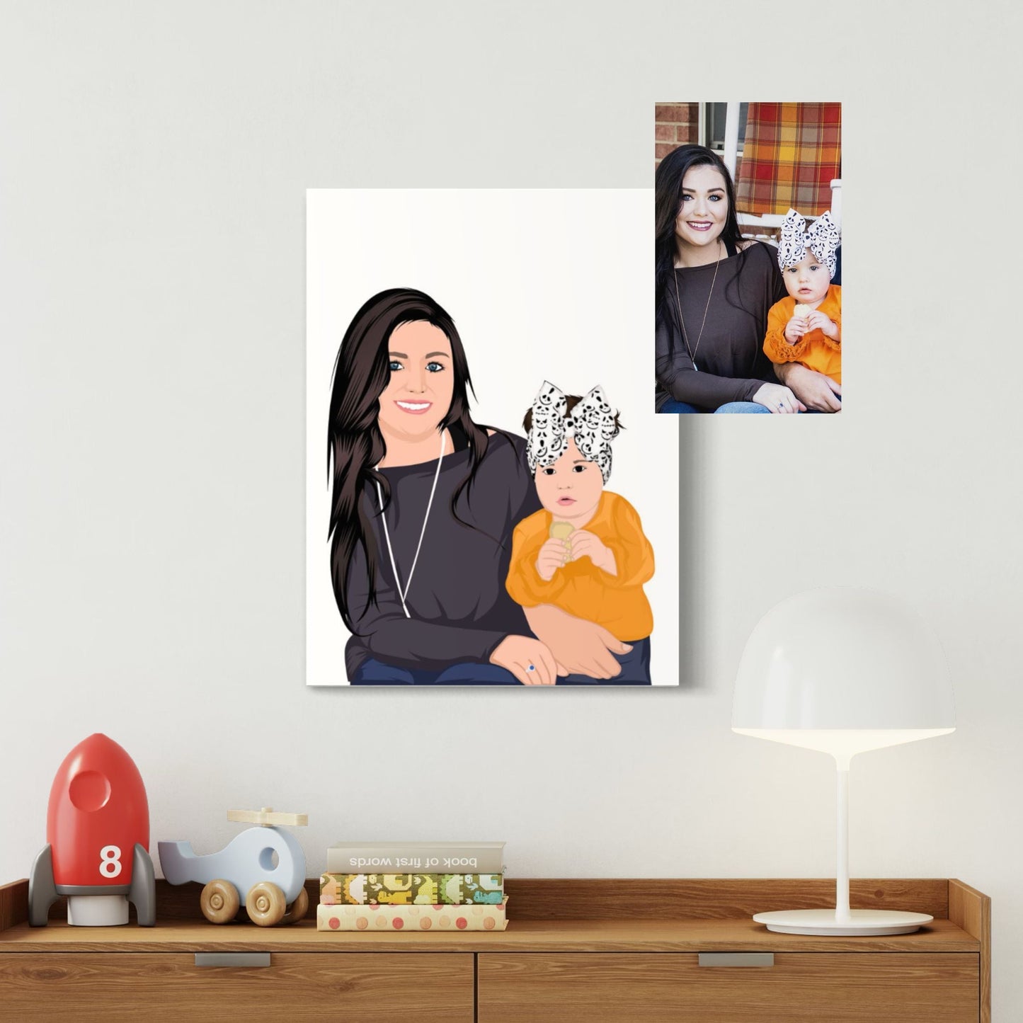 Illustratief Familieportret