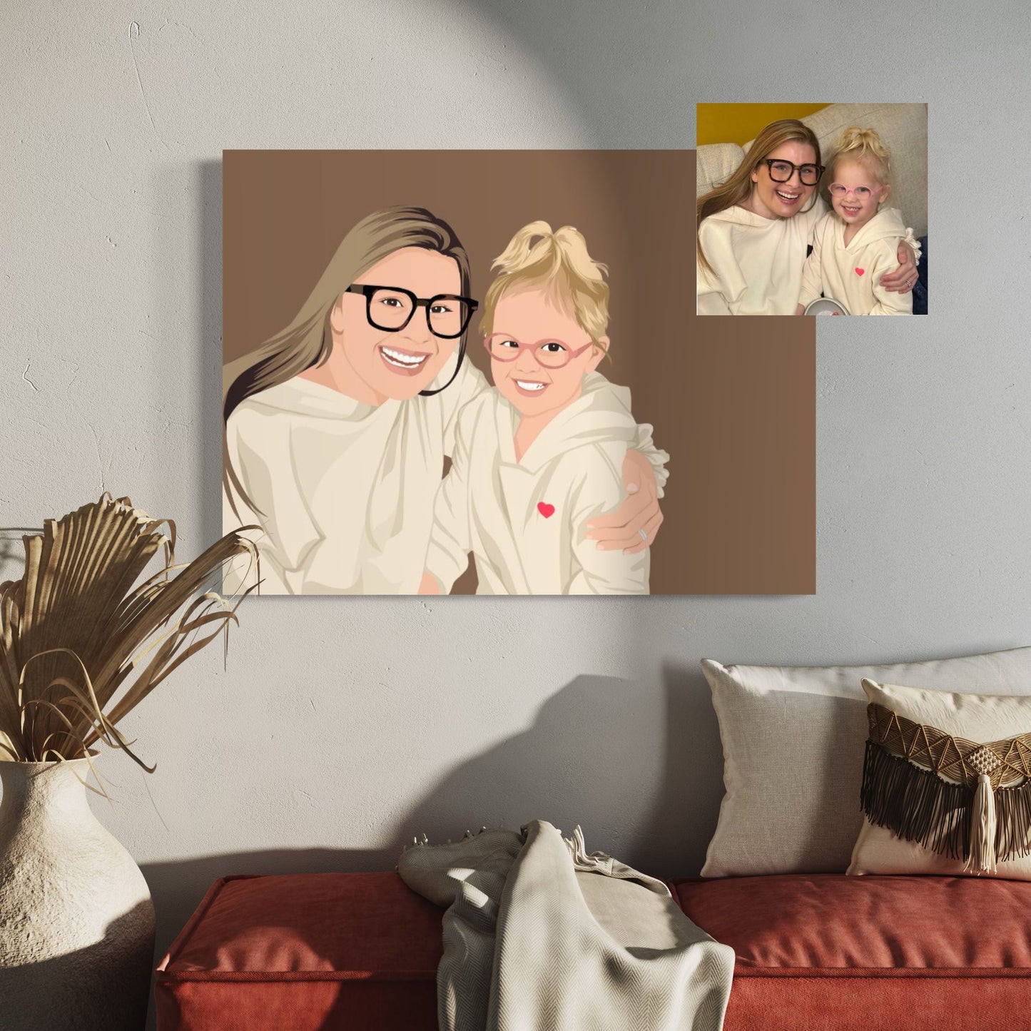 Illustratief Familieportret