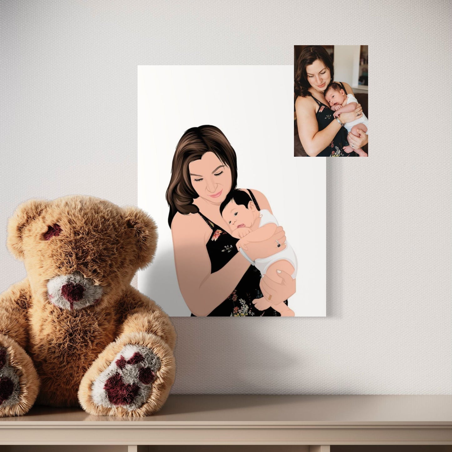 Illustratief Familieportret