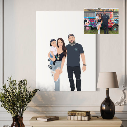 Illustratief Familieportret
