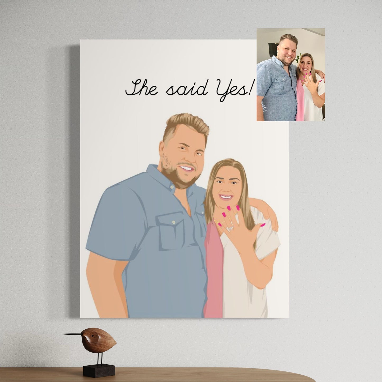 Illustratief Koppelportret