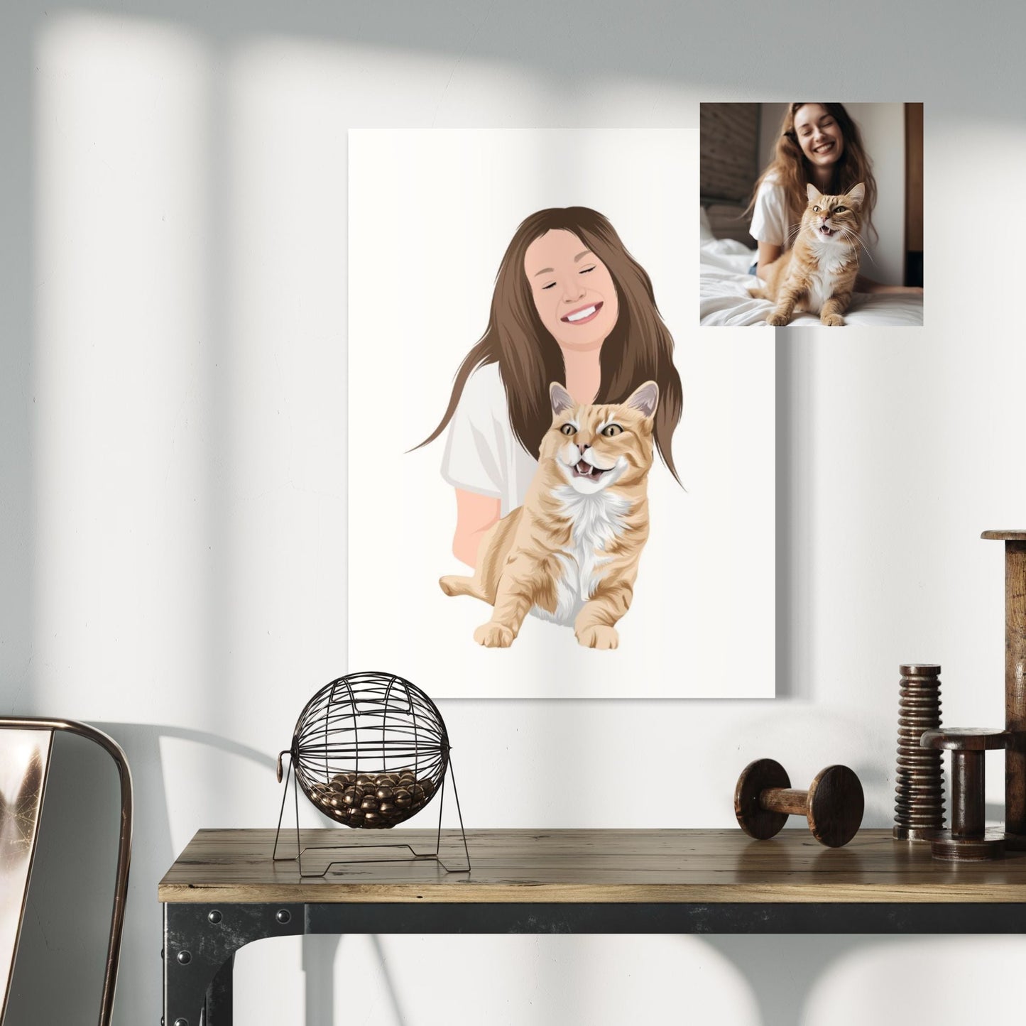 Illustratief Huisdierportret