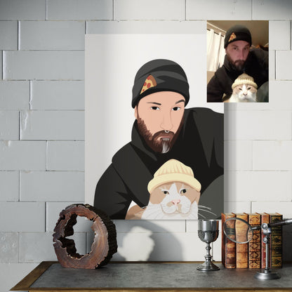 Illustratief Huisdierportret
