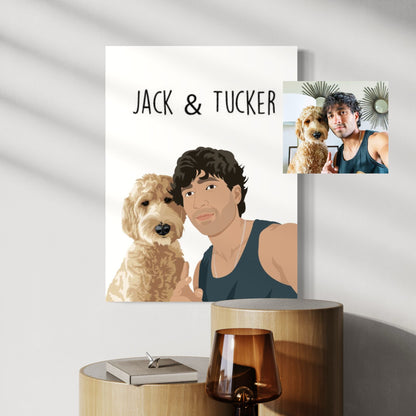Illustratief Huisdierportret