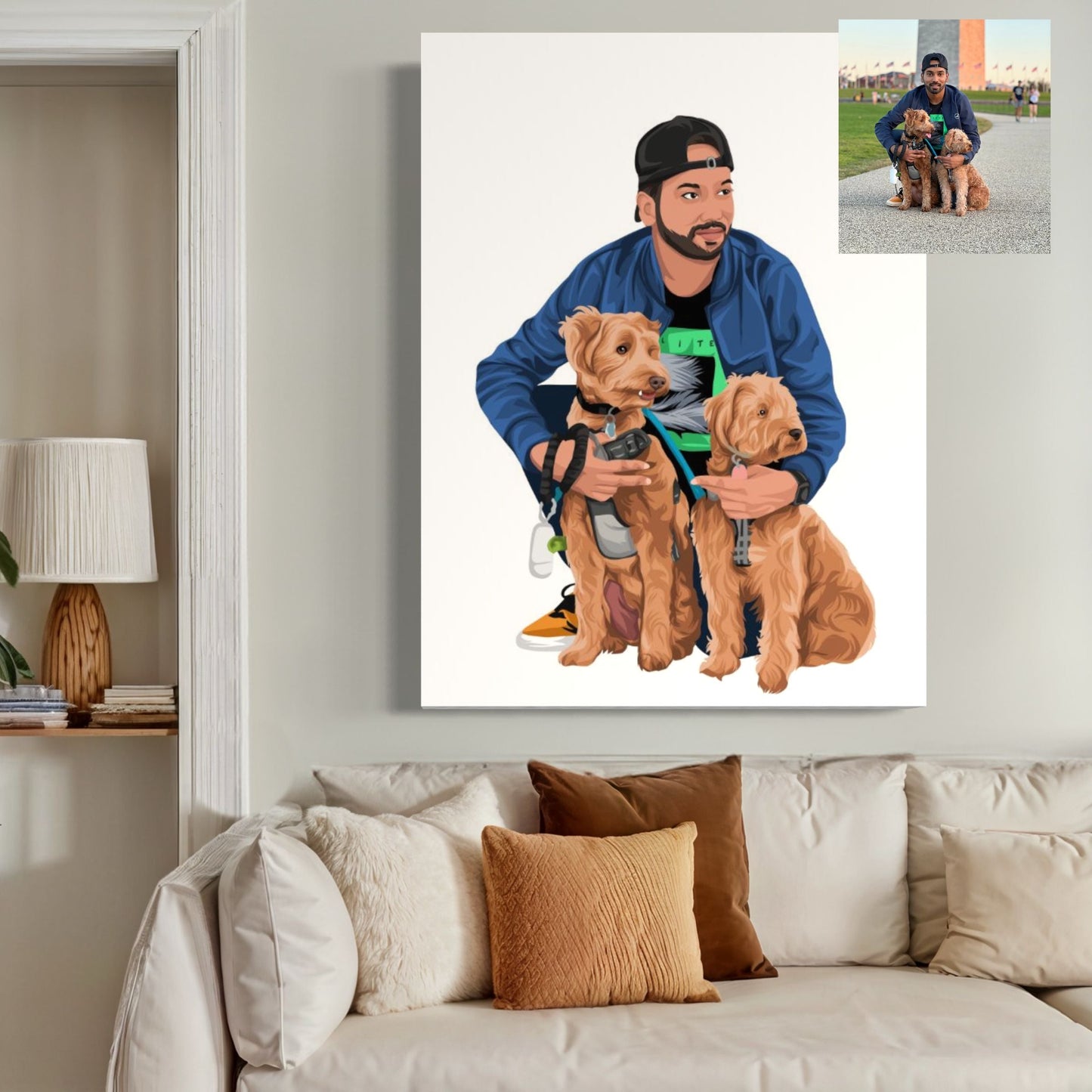 Illustratief Huisdierportret