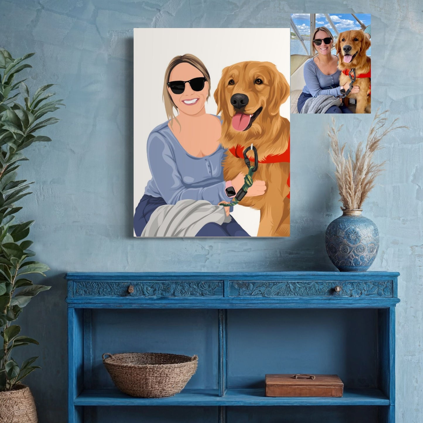 Illustratief Huisdierportret