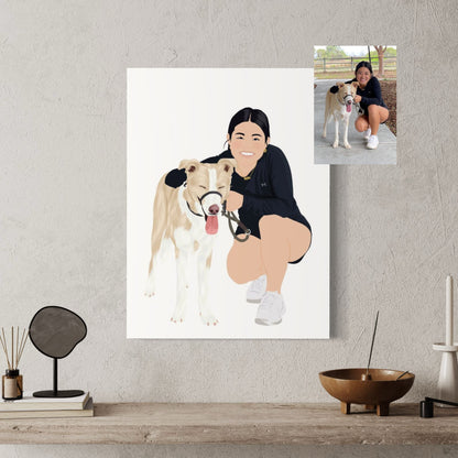 Illustratief Huisdierportret