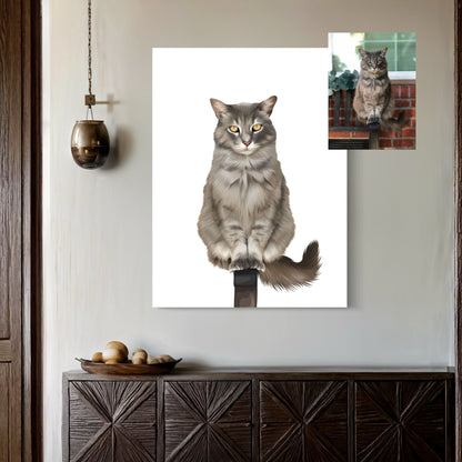 Illustratief Huisdierportret