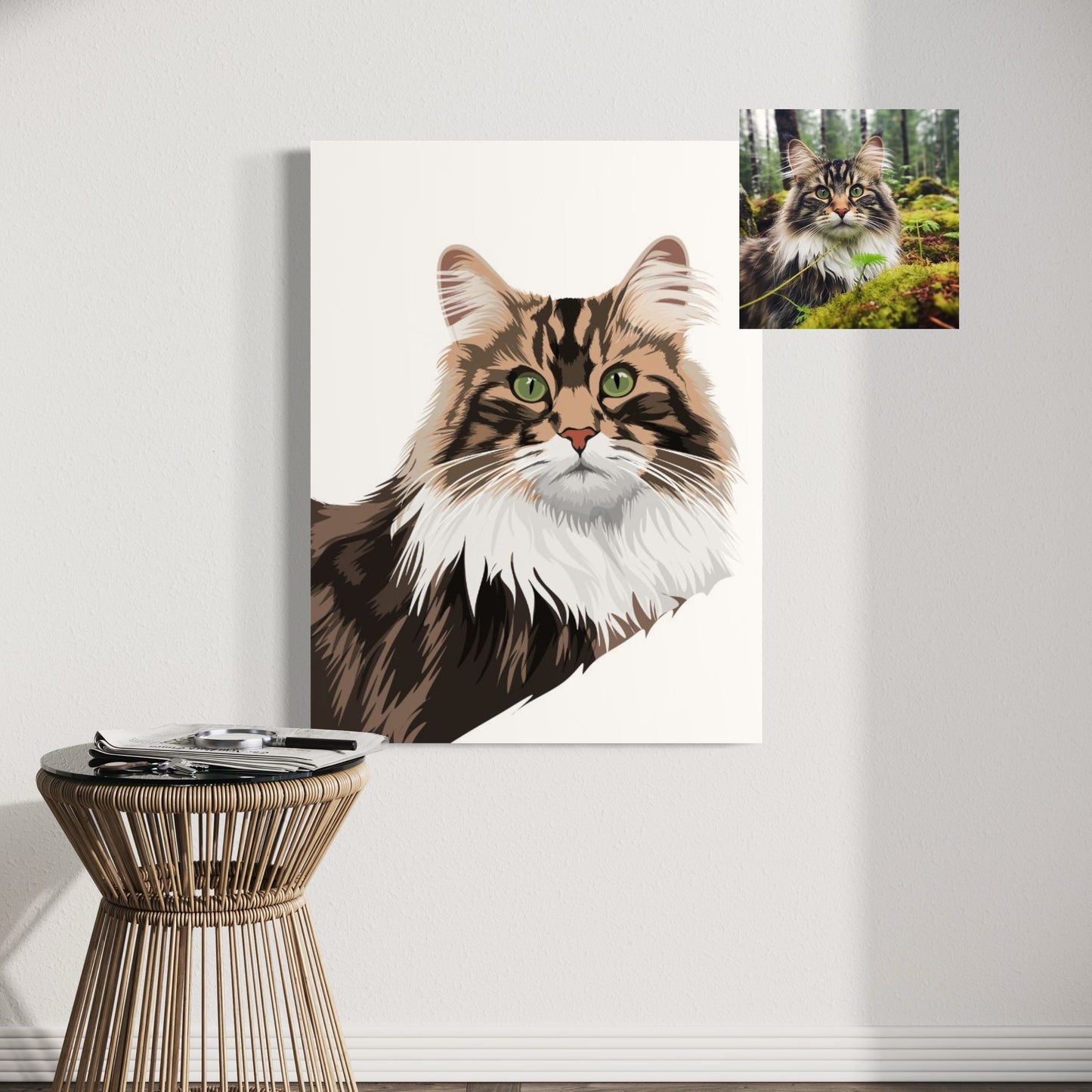 Illustratief Huisdierportret