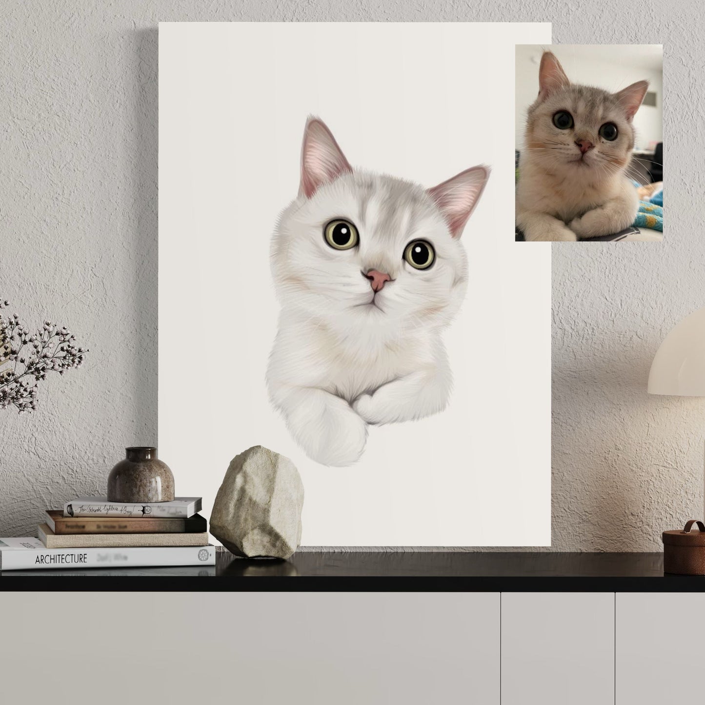 Illustratief Huisdierportret