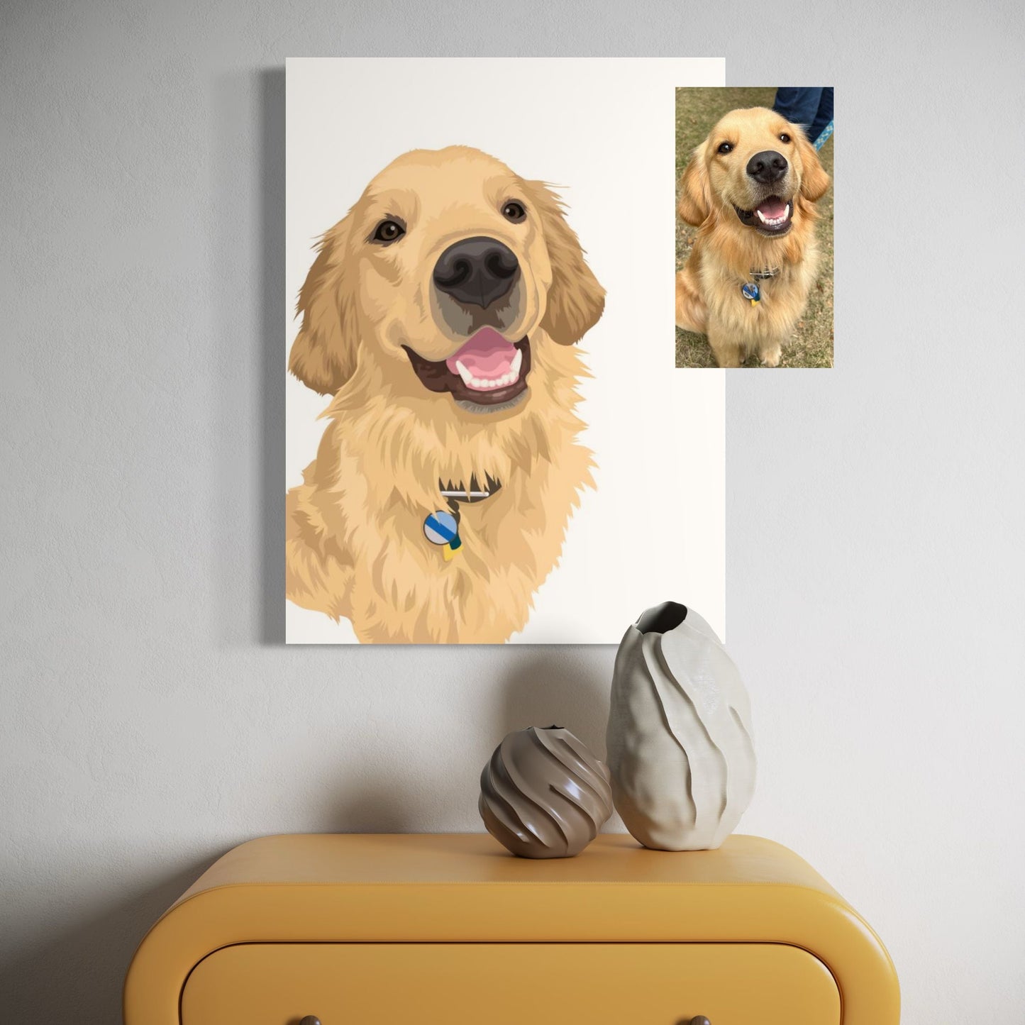 Illustratief Huisdierportret