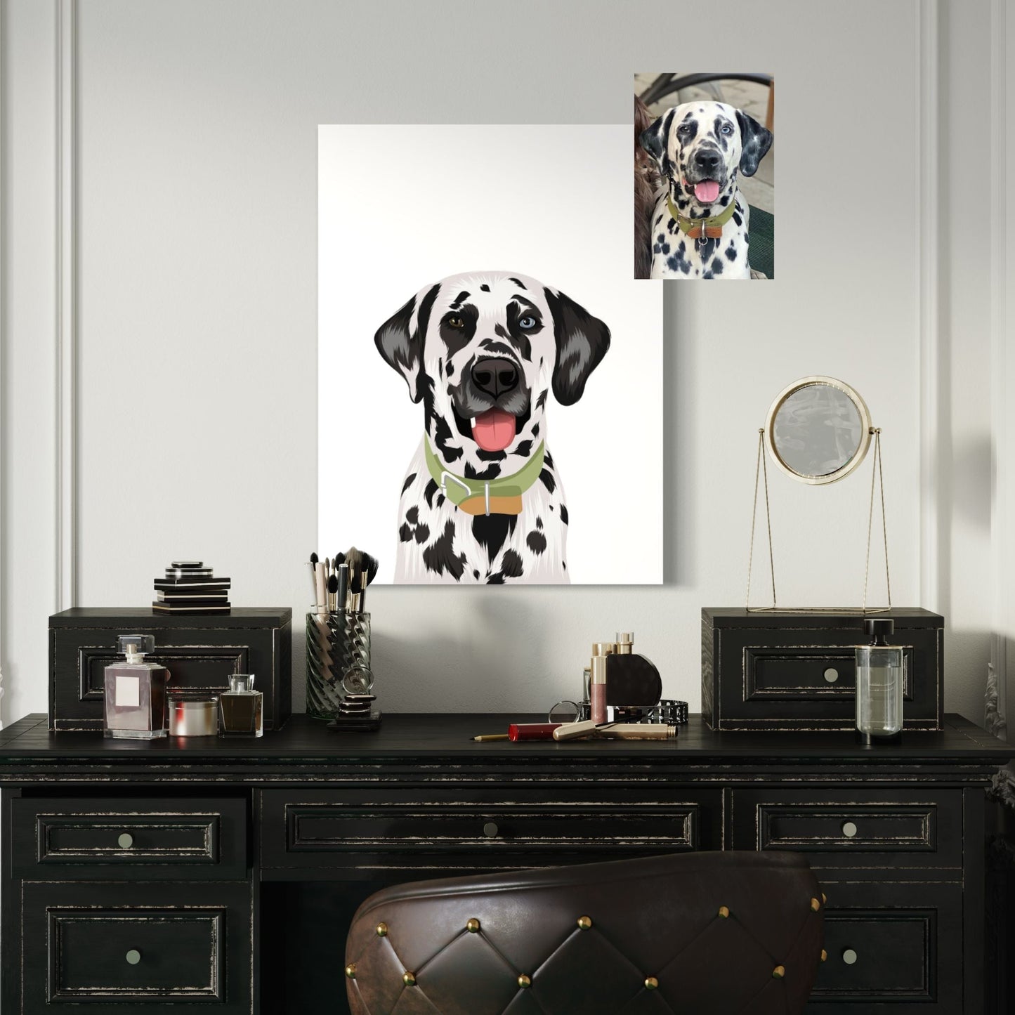 Illustratief Huisdierportret