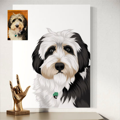 Illustratief Huisdierportret