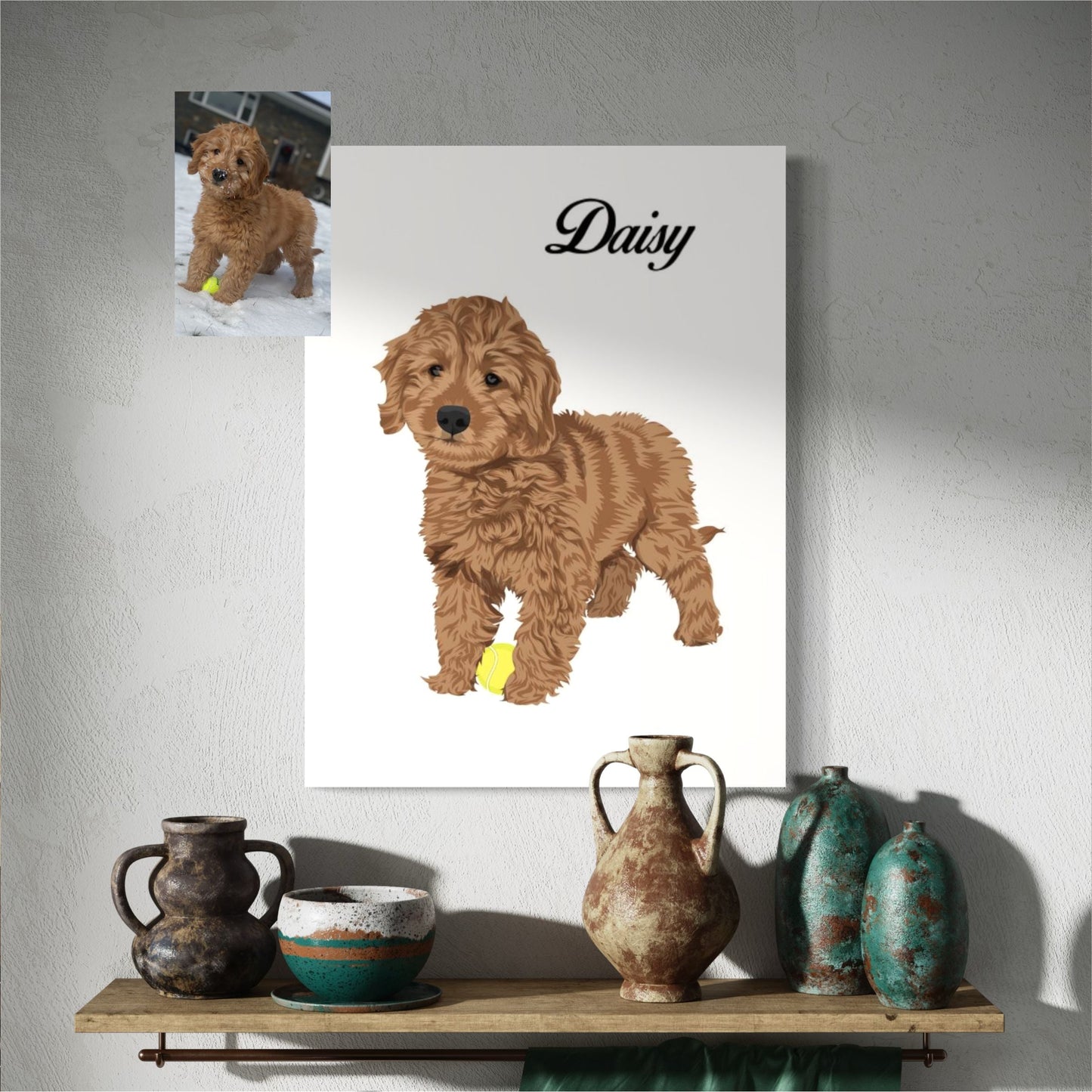 Illustratief Huisdierportret