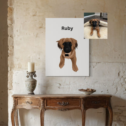 Illustratief Huisdierportret