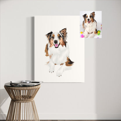 Illustratief Huisdierportret