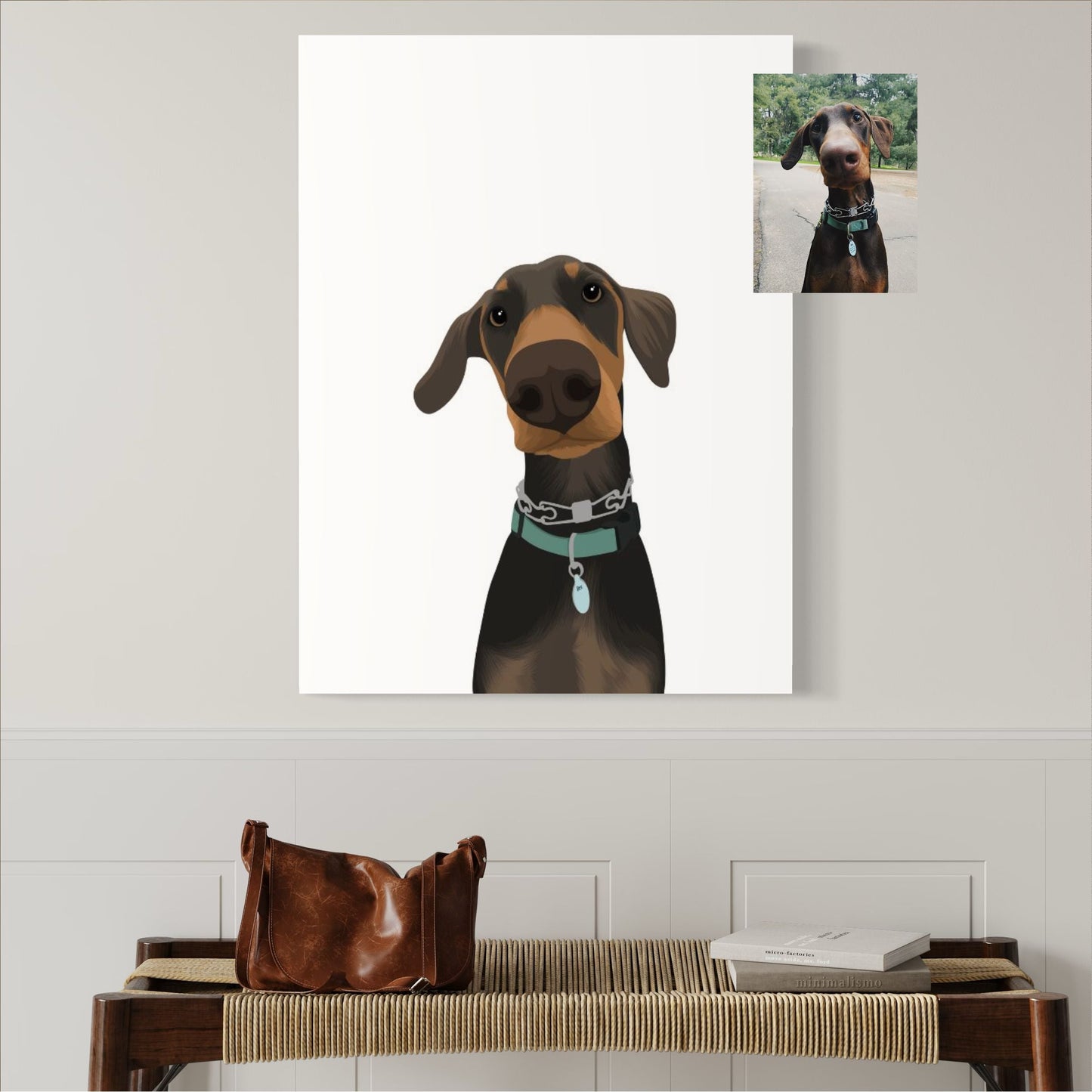 Illustratief Huisdierportret