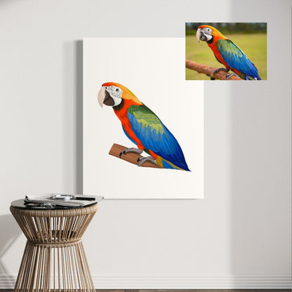 Illustratief Huisdierportret