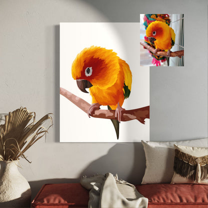 Illustratief Huisdierportret